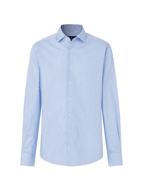 Hackett London wide-stripe shirt Blue HM3010917