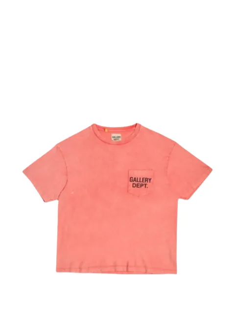 GALLERY DEPT. logo-print pocket T-shirt Red GD186