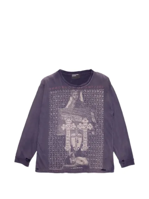 Enfants Riches Déprimés Hollywood Couronne graphic-print T-shirt Black 010954WSHBLK