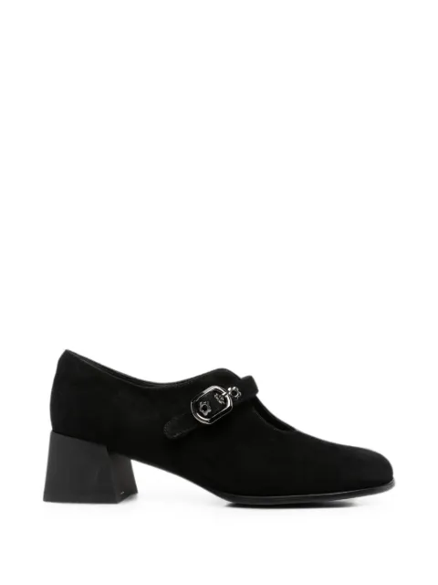 LINDA BAUMANN buckle-fastening block-heel pumps Black 659326110