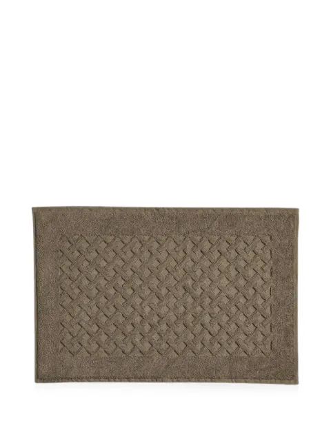 CU I SEEYOU basket-weave bath mat Brown TAPPETO043