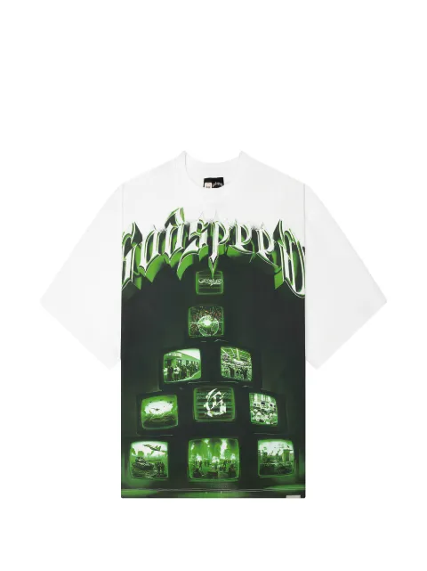 GODSPEED graphic-print T-shirt White GS06102604