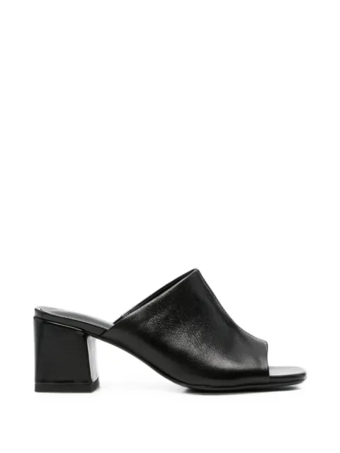 LINDA BAUMANN open-toe block-heel sandals Black 659426107