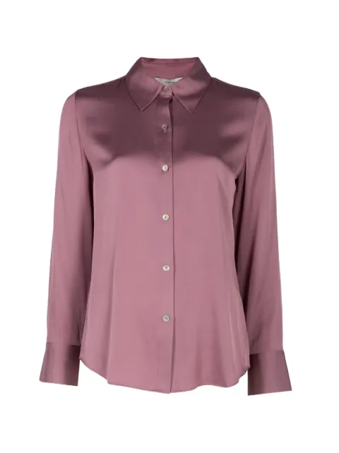 Vince slim-fit blouse Pink V126113127