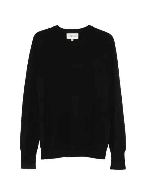 BOMPARD crew-neck cashmere sweater Black MO10N