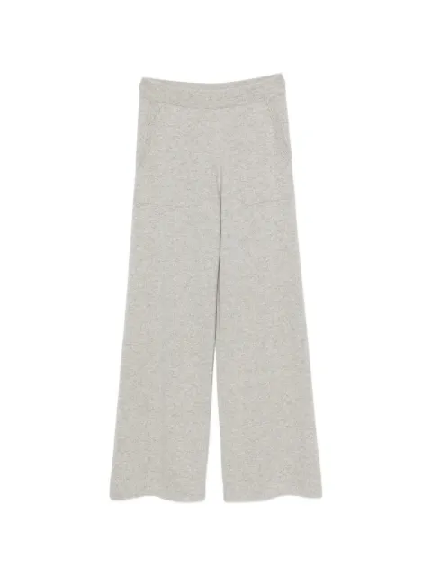 BOMPARD knitted palazzo pants Grey MO4272