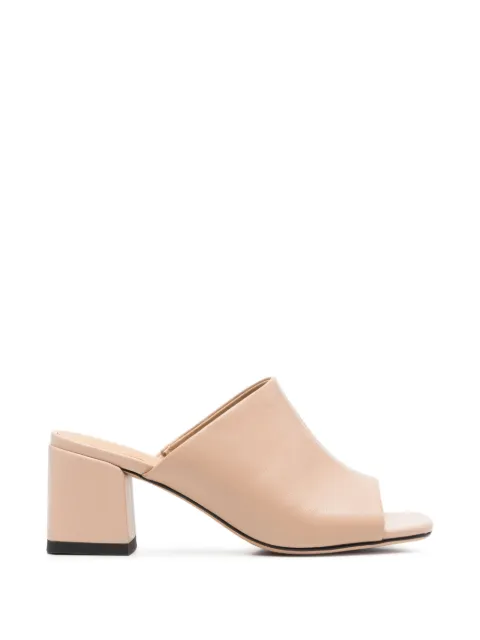 LINDA BAUMANN open-toe block-heel sandals Neutrals 659426107