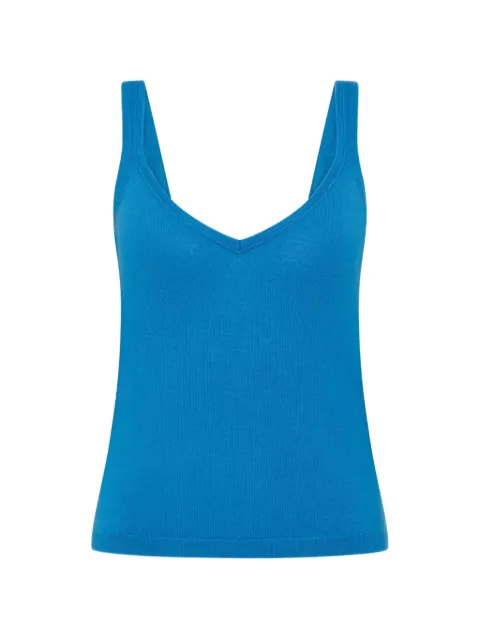 Posse Petra V-neck tank top Blue PS2236BRB