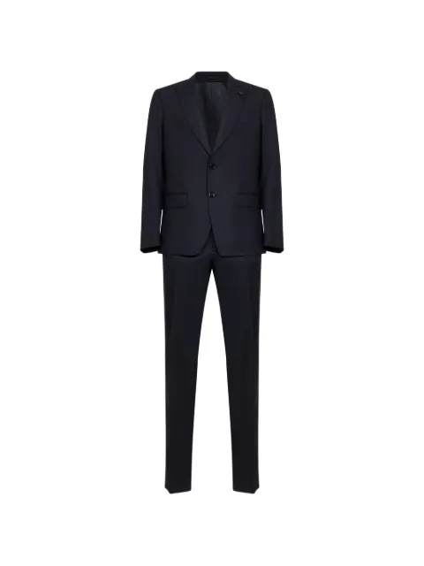 Lardini single-breasted notched-lapel suit Blue PA5922EPAE66302850