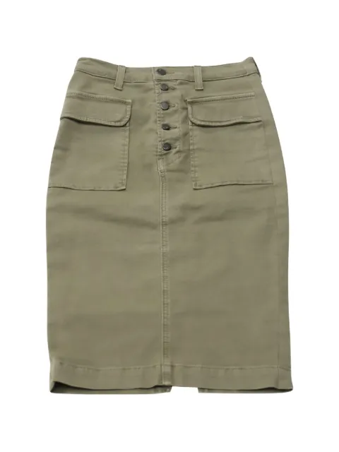J Brand pencil denim skirt Green NAPPUGBCL143114W