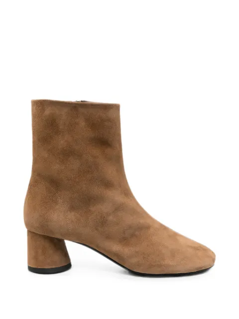 Proenza Schouler suede block-heel ankle boots Brown SH251025G004WG