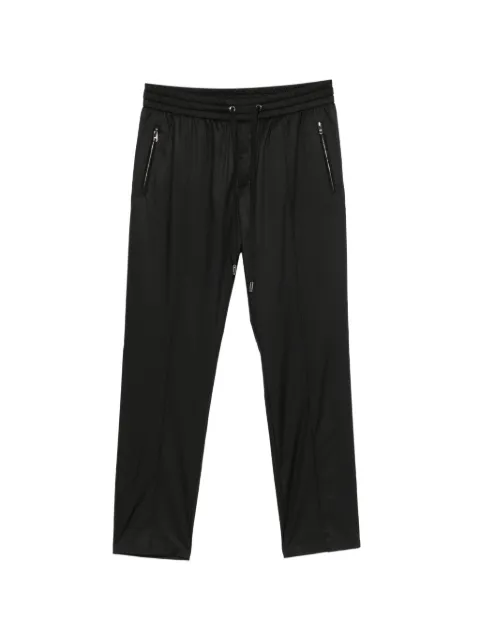 Dolce & Gabbana logo-plaque trousers Black GYACETGK543