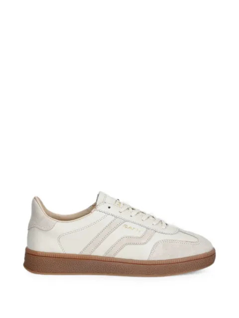Gant logo-embroidered panelled sneakers Neutrals 33531343G29