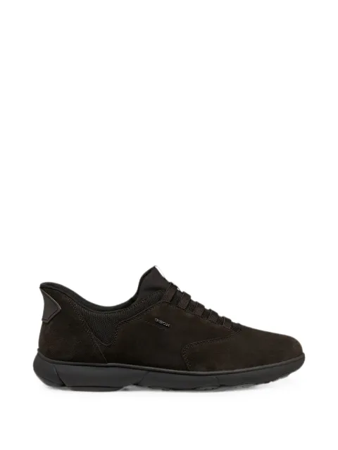 Geox Nebula 2.0 suede-finish lace-up sneakers Brown U56MXB00022C6006