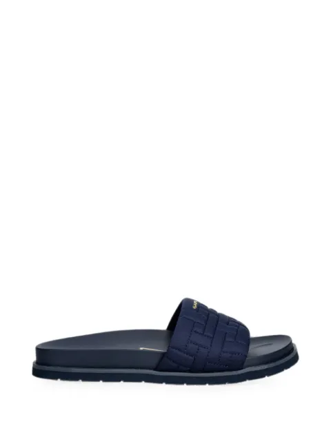 Gant woven-effect slides Blue 32507312G69