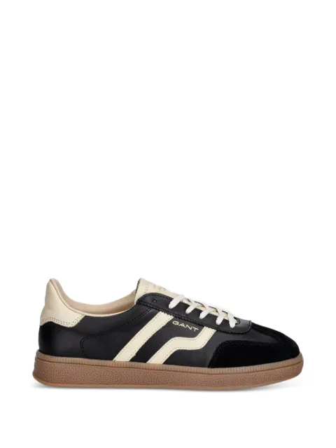 Gant leather-panelled sneakers Black 33531344G00