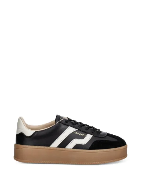 Gant panelled flatform sneakers Black 33531351G042