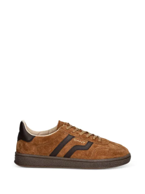 Gant suede-panelled sneakers Brown 33533345G047