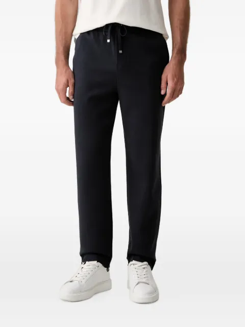 Joop! logo-patch trousers Blue 30103398