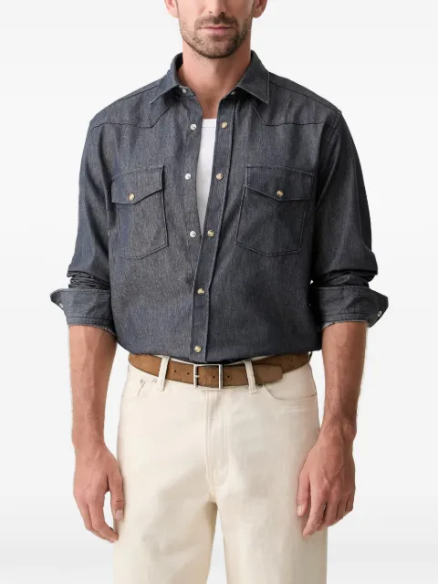 Joop! denim Western shirt Blue 30103206