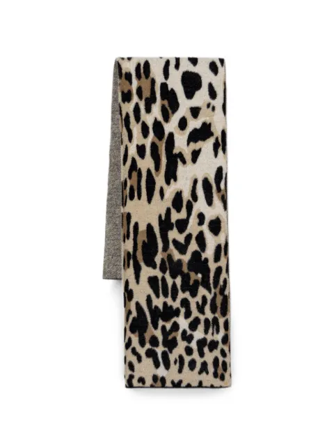 Joseph Ribkoff leopard-print brushed scarf Neutrals 263985