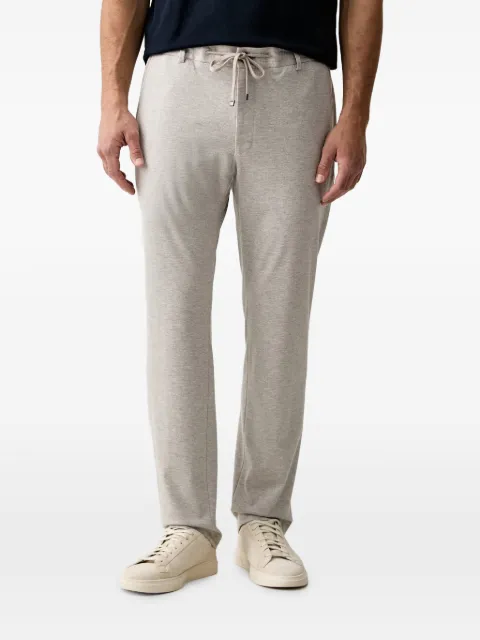 Joop! drawstring straight-leg trousers Neutrals 30104439