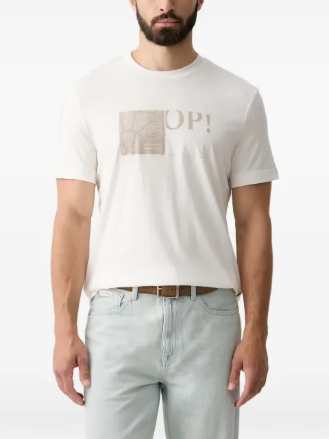 Joop! logo-print crew-neck T-shirt White 30103405