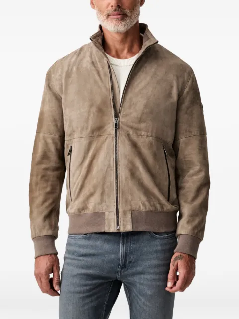 Joop! goat suede bomber jacket Neutrals 80100853