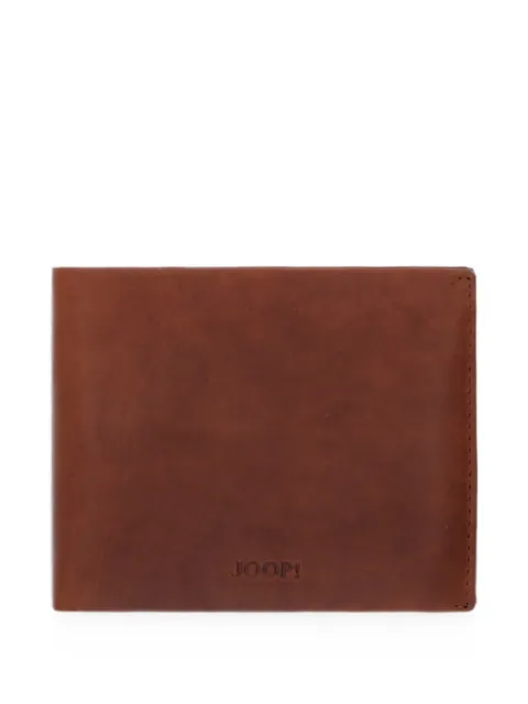Joop! Cerratano Ninos logo-debossed bi-fold wallet Brown 4140008373