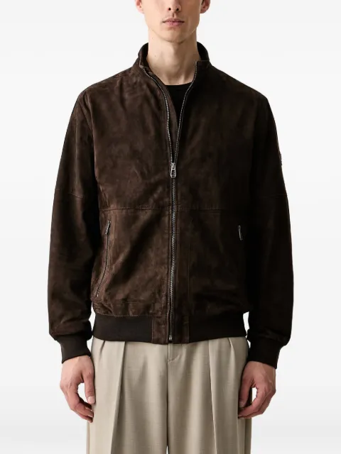 Joop! suede bomber jacket Brown 80100853
