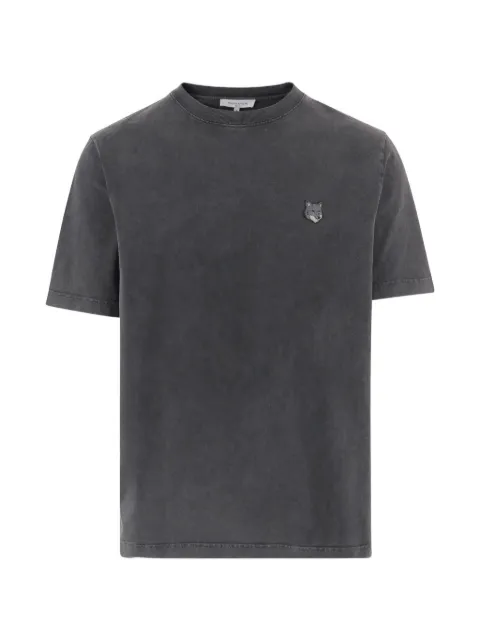 Maison Kitsuné fox-patch T-shirt Grey PM00108KJBIT7