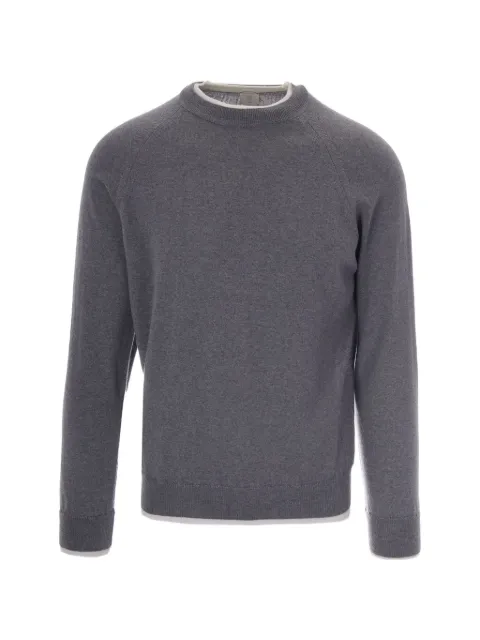 Eleventy wool crew-neck sweater Grey N76MAGN56MAG0N037