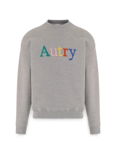 Autry sweatshirt with multicolor logo Grey SWPX120D