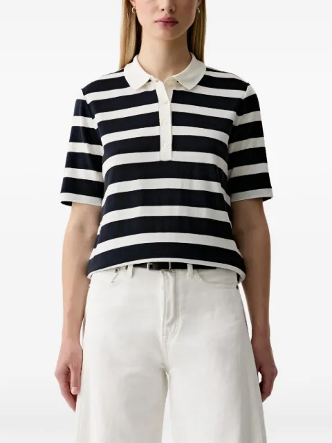 Gant striped short-sleeve polo shirt Blue 4201472
