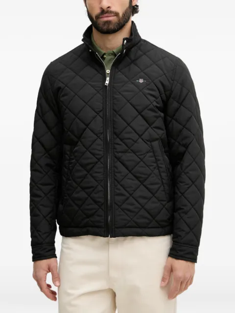 Gant quilted high-neck jacket Black 7006340