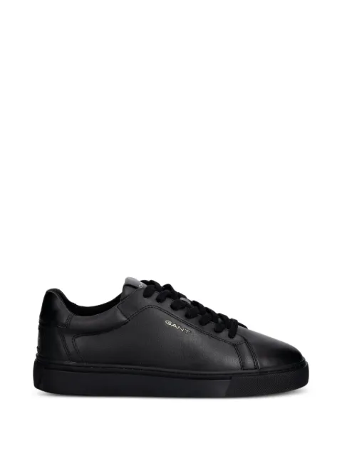 Gant logo-print leather sneakers Black 33631390G021
