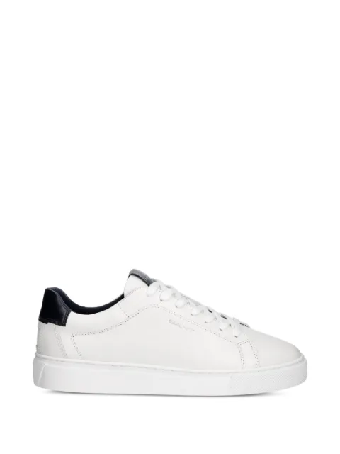 Gant logo-print panelled sneakers White 33631390G316