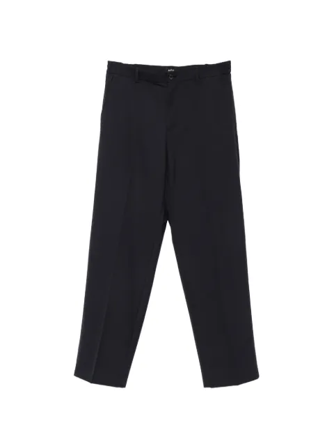 A.P.C. straight-leg tailored trousers Blue PSANFH08024