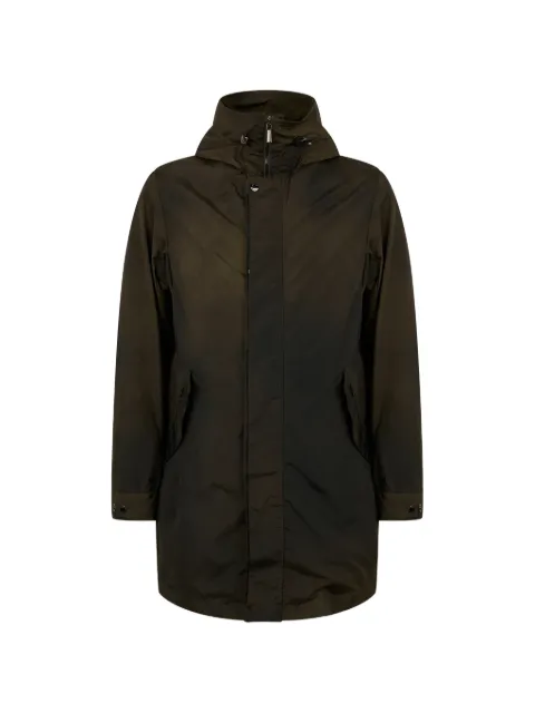 Moorer Millenio hooded coat Green MILLENIO