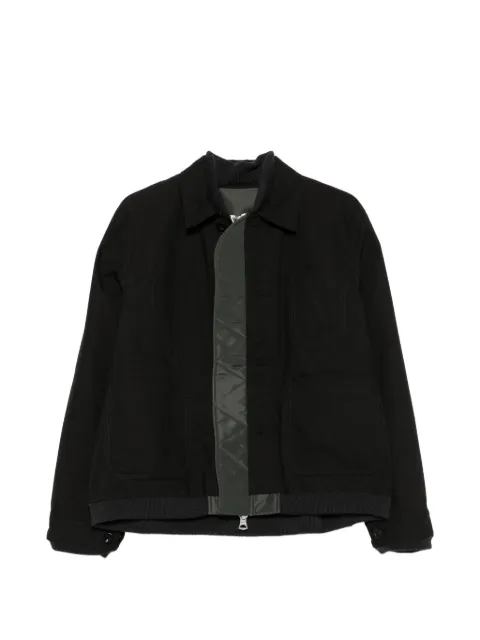 sacai reversible zip-fastening jacket Black 2604035M