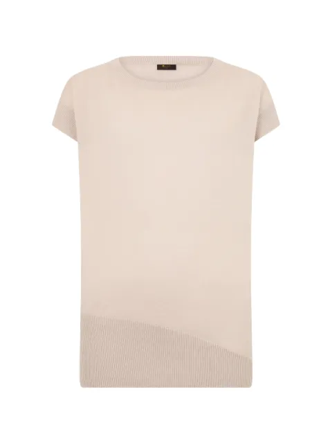Moorer short-sleeve T-shirt Neutrals GIOIAKBE