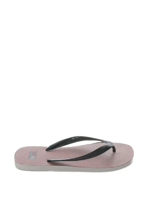 MC2 Saint Barth Tommy striped flip-flops Red TOMM00107591L