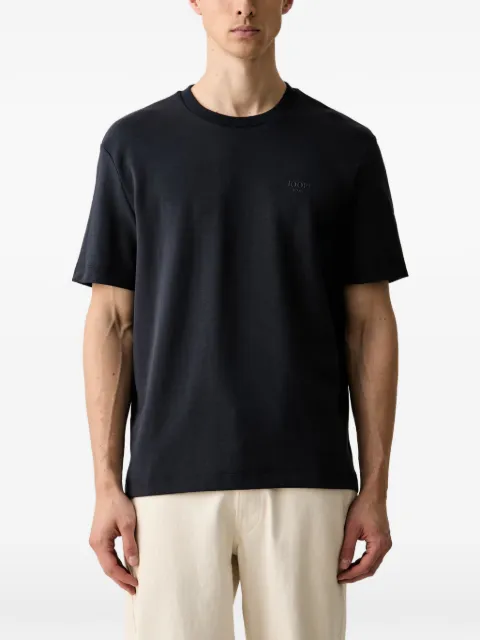 Joop! logo-print short-sleeve T-shirt Blue 30103313