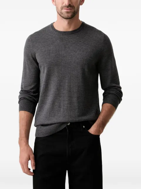 Joop! crew-neck long-sleeve sweater Grey 30033516