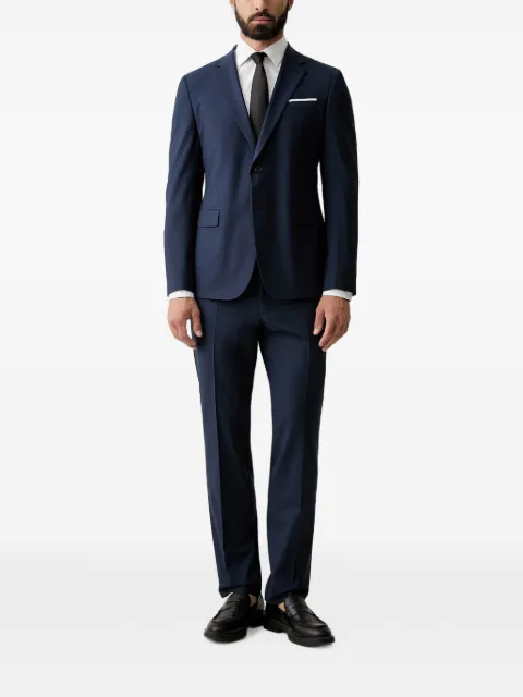 Joop! single-breasted notch-lapel suit Blue 30104033