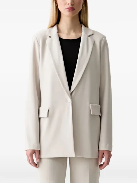 Joseph Ribkoff single-breasted notch-lapel blazer Neutrals 231064CO