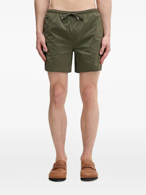Filling Pieces logo-embroidered drawstring swim shorts Green 412654500265