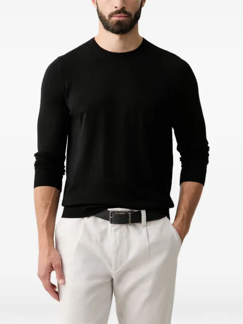 Joop! logo-plaque sweater Black 30033516