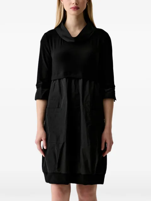 Joseph Ribkoff cowl-neck mini dress Black 173444CO