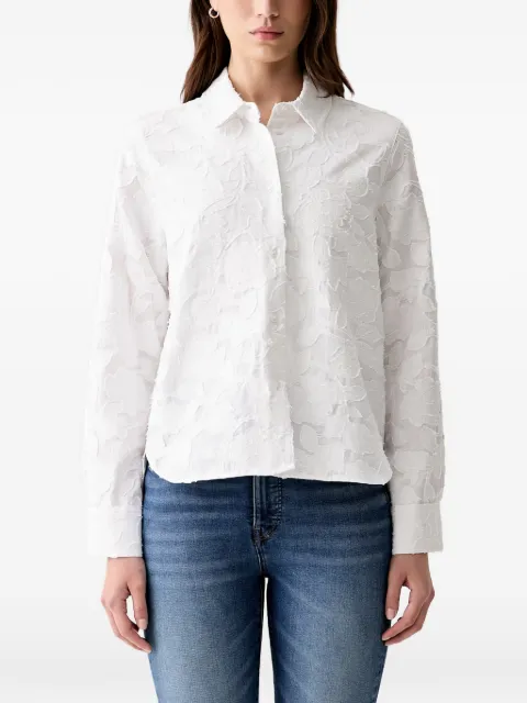 Joop! floral-jacquard shirt White 30103273